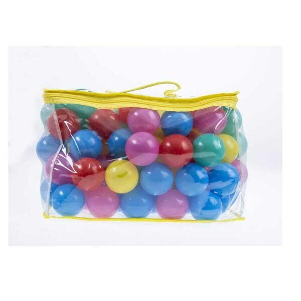 Bolsa 100 Bolas Plástico Colores Toysland Europe